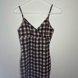 shein dress size- s color- brown